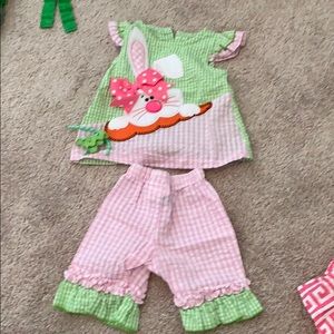 Bunny top and matching capris